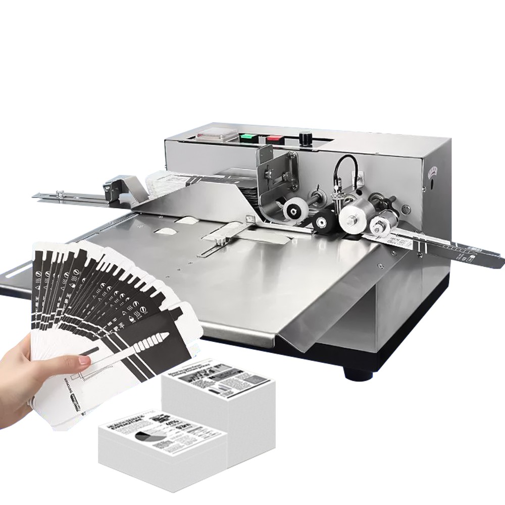 Digital Display High-Speed Automatic Pagination Paper Card Counting Machine gallery