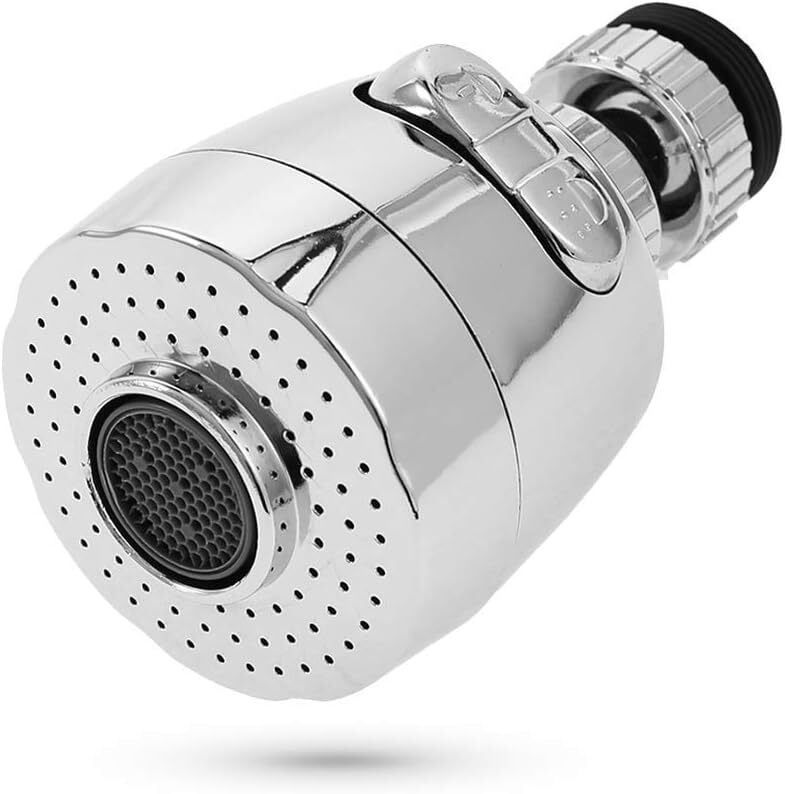 360 DEGREE ROTATING FAUCET Moveable Kitchen Tap Head Water Saving Filter Sprayer gallery