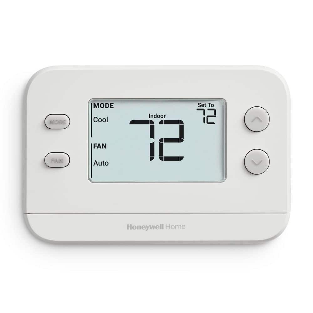 Honeywell Home X1N Non-Programmable Thermostat, Single-Stage, 1-Heat/1-Cool gallery