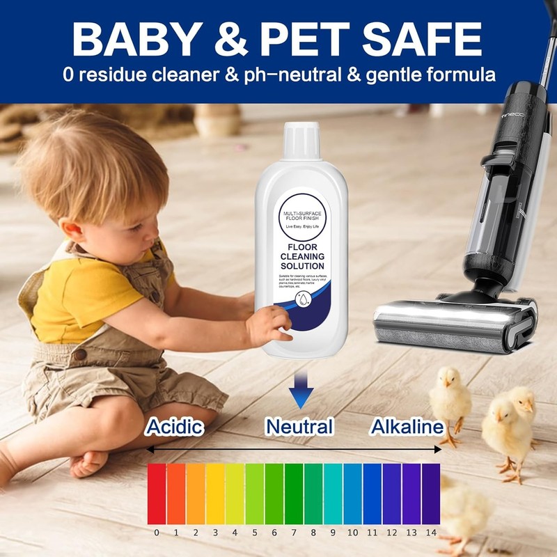 Multi-Surface Floor Cleaning Solution Compatible with 1 Fl Oz (Pack of 67) gallery
