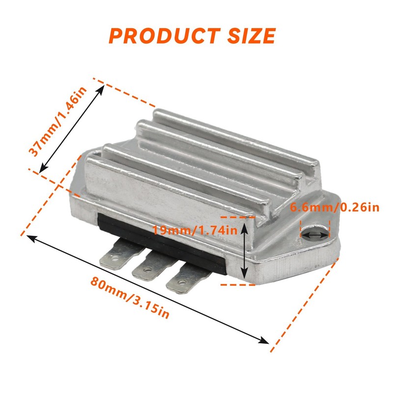 NEW Voltage Regulator Rectifier Fit For KOHLER JOHN DEERE 41-403-09 4140309 gallery