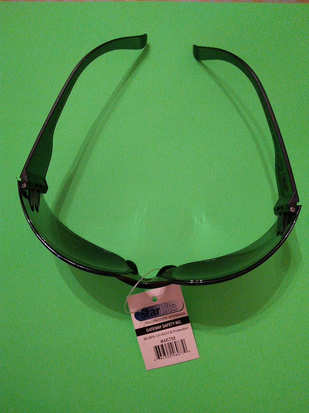 GATEWAY SAFETY STARLITE PROTECTIVE EYEWEAR GOLD MIRROR WRAP AROUND 467M NWT gallery