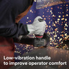 3M Electric Angle Grinder, 11129, VS, 4.5-5 in Paddle Switch, 13-Amp, 120V gallery