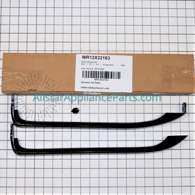 GE Refrigerator Door Handle WR12X22183 gallery