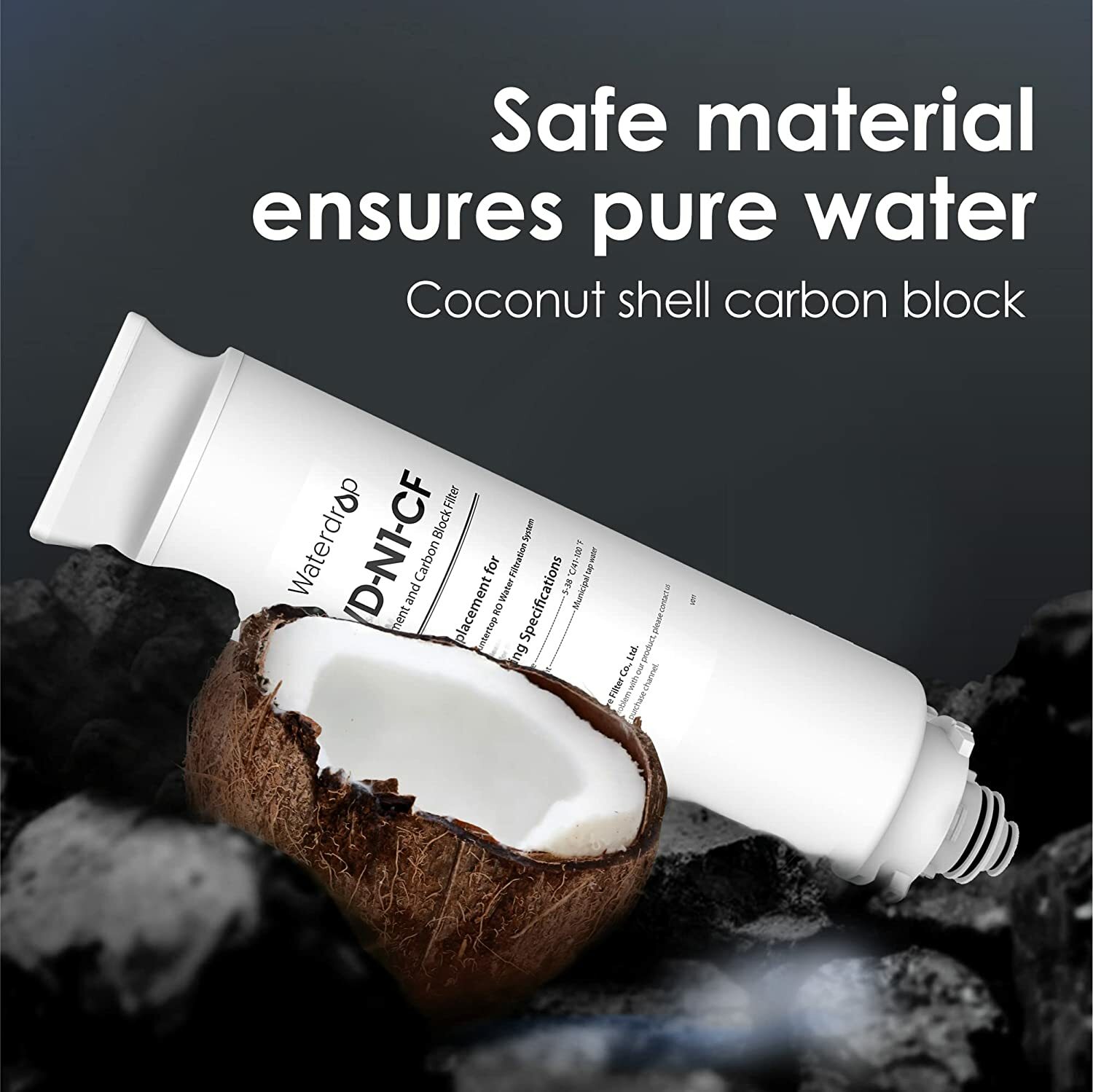 Waterdrop WD-N1-CF Filter,Replacement for WD-N1-W Reverse Osmosis System gallery