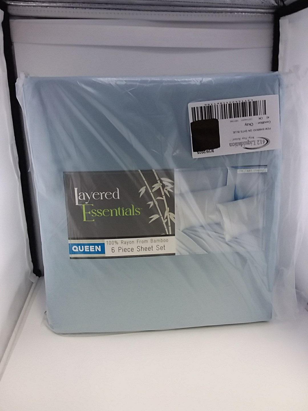 Layered Essentials Queen Six Piece Sheet Set 100% Rayon from Bamboo gallery