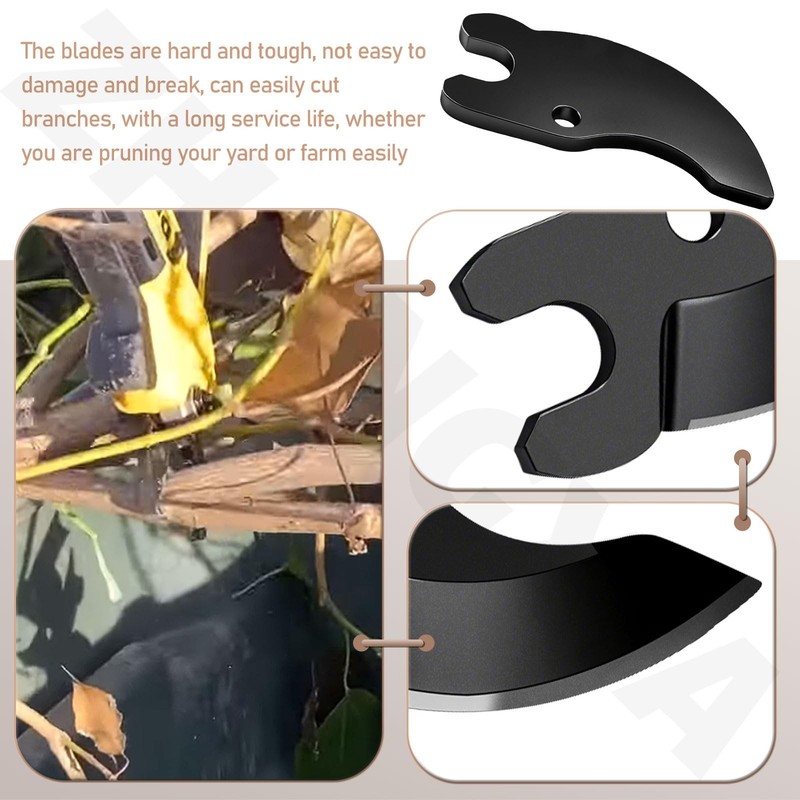 2Pk N920015 Replacement Pruning Shears Blades For Dewalt 20V Max Cordless Pruner gallery