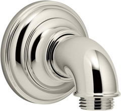 K-72796-SN Artifacts Wall-Mount Supply Elbow, Vibrant Polished Nickel