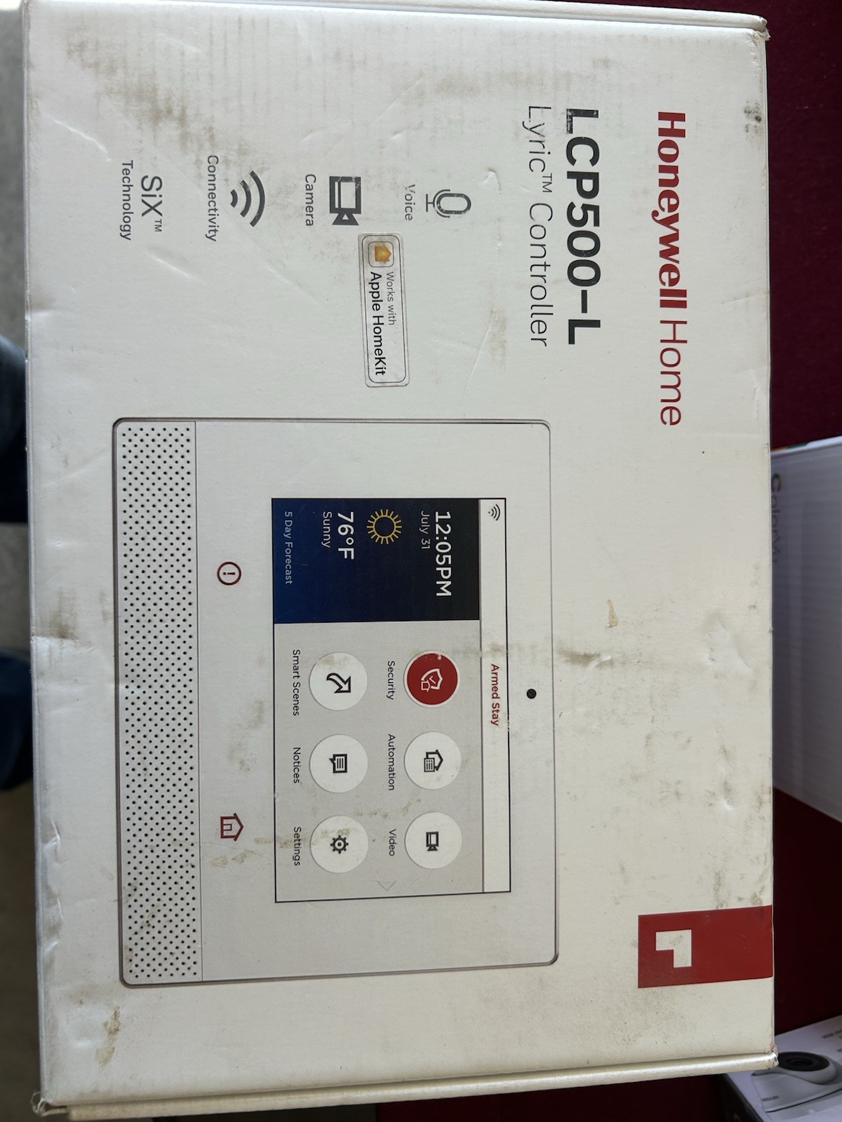 Honeywell Home LCP500-L Lyric Controller Control Panel Voice Wi-Fi HomeKit gallery