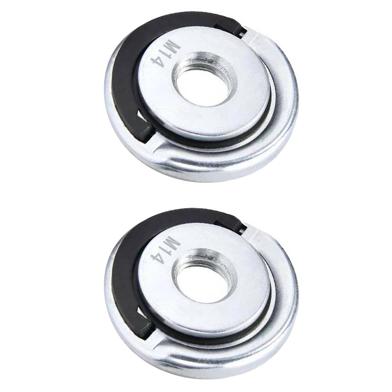 2pcs M14 Quick Release Nut Pressure Plate Fastener for Most Grinders Accessories gallery