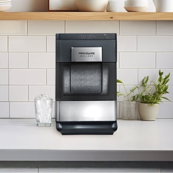 Frigidaire Gallery, 33 lbs. Touchscreen Nugget Ice Maker, Stainless Steel Accent gallery