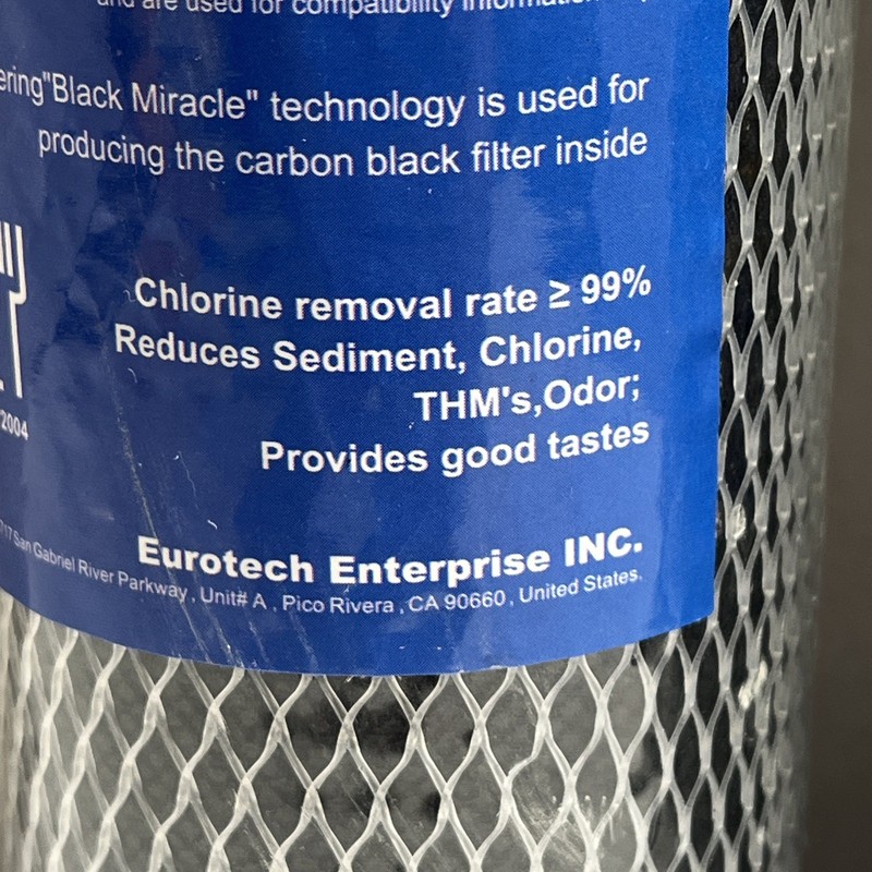 Excelpure CT010 Sintering Activate Carbon Block Water Filter 10" x 2.5" Sediment gallery