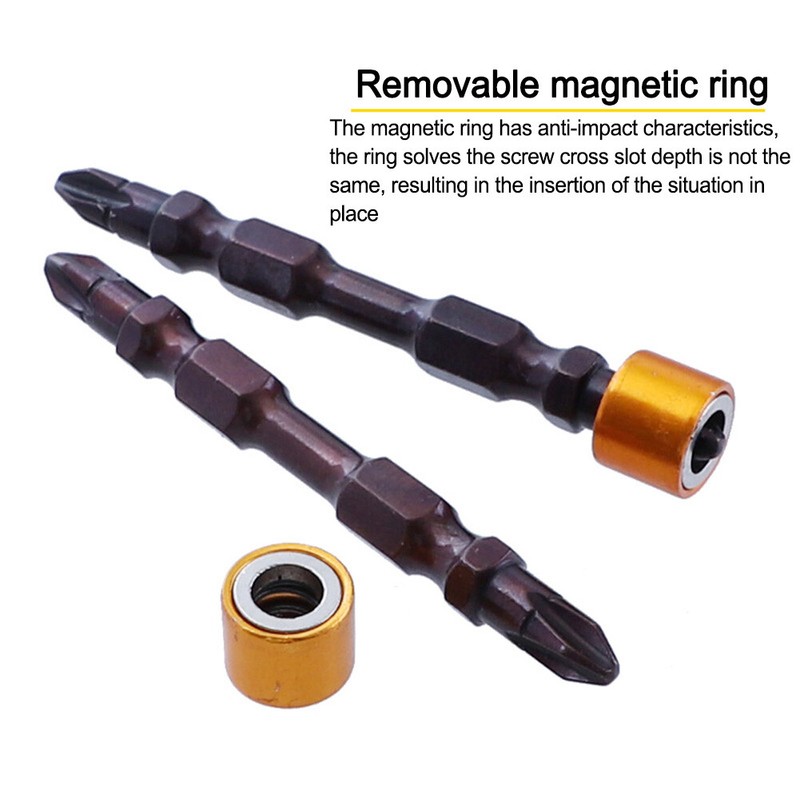 Screwdriver Bit Socket Rod Quadrilateral Head 6Pcs Imperial Hexagonal Shank gallery