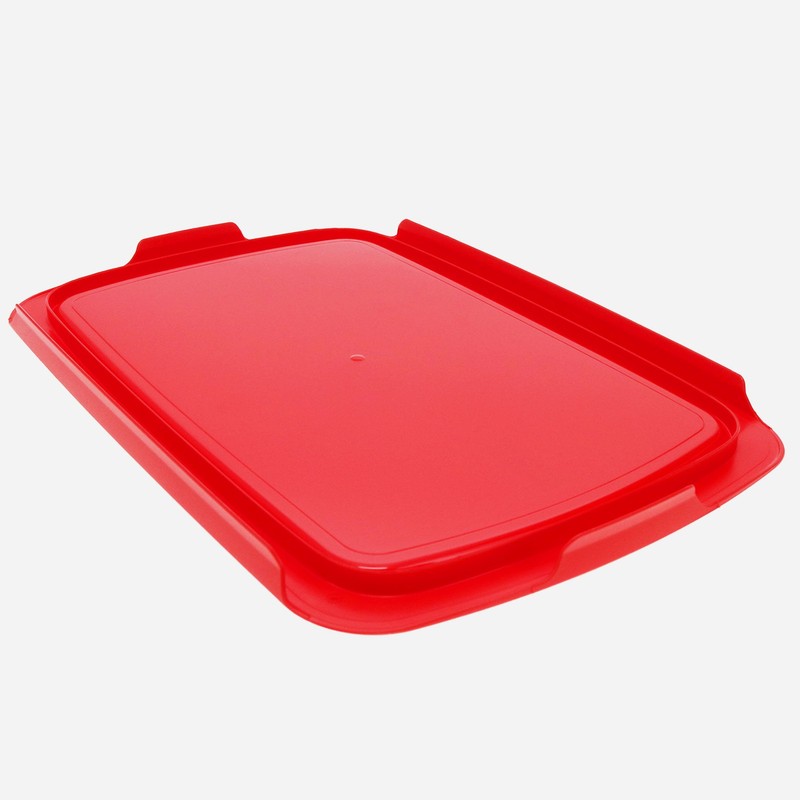Pyrex Easy Grab C-233-PC Red Plastic Replacement Storage Lid Cover gallery