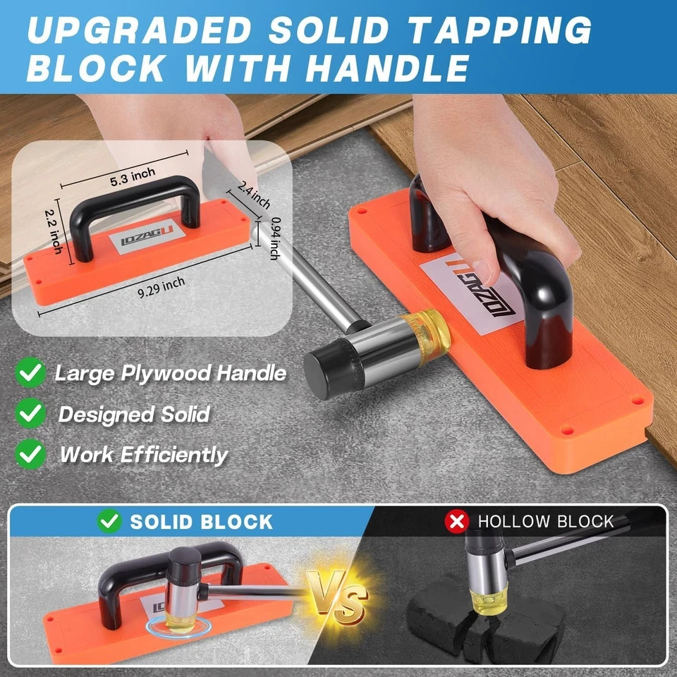 43-Piece Laminate Flooring Tools, LVP Installation Kit, Vinyl Flooring Tools gallery