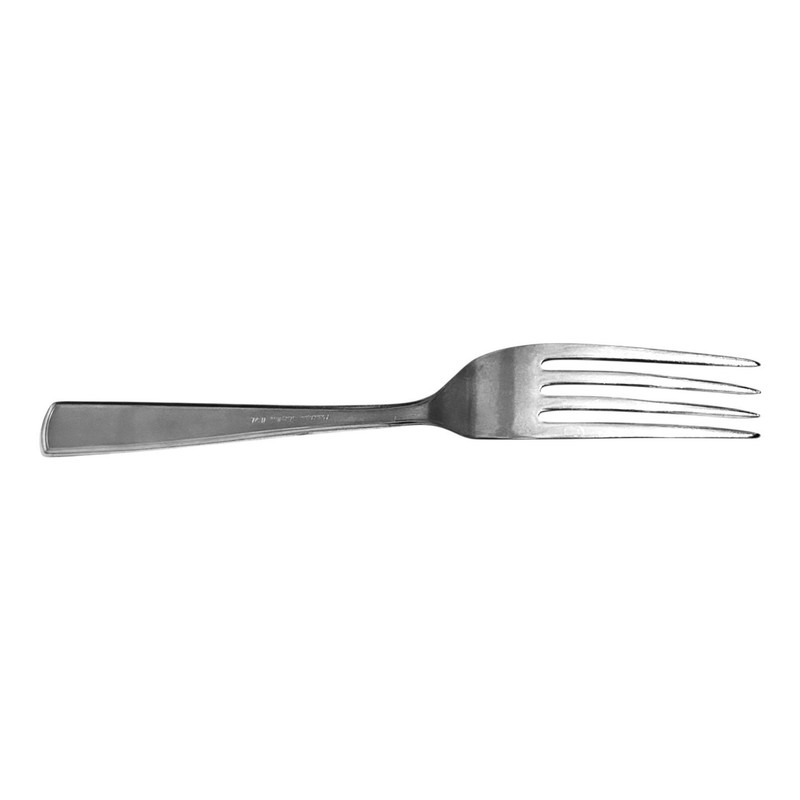 Providence ELEGANCE Stainless Silverware Geometric Glossy Flatware Dinner Fork gallery