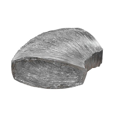 Rectangular Aluminum Flexible Duct 2022302159 FLEX DUCT 4" x 14" x 8' Heating AC