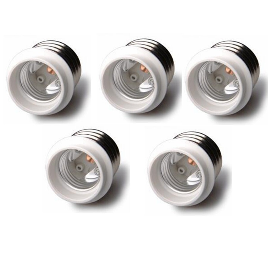 5-pack Light Bulb Socket Adapter Mogul Base E39 to Medium E26 Screw Reducer A194 gallery