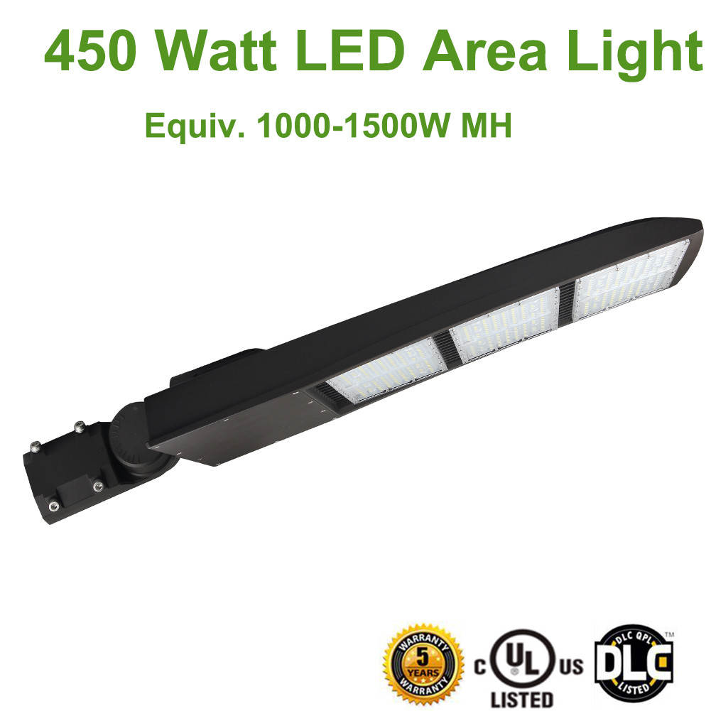 61000LM 480V 450W LED Shoebox Lights Replace 1000W-1500W MH/HPS Pole Lights gallery