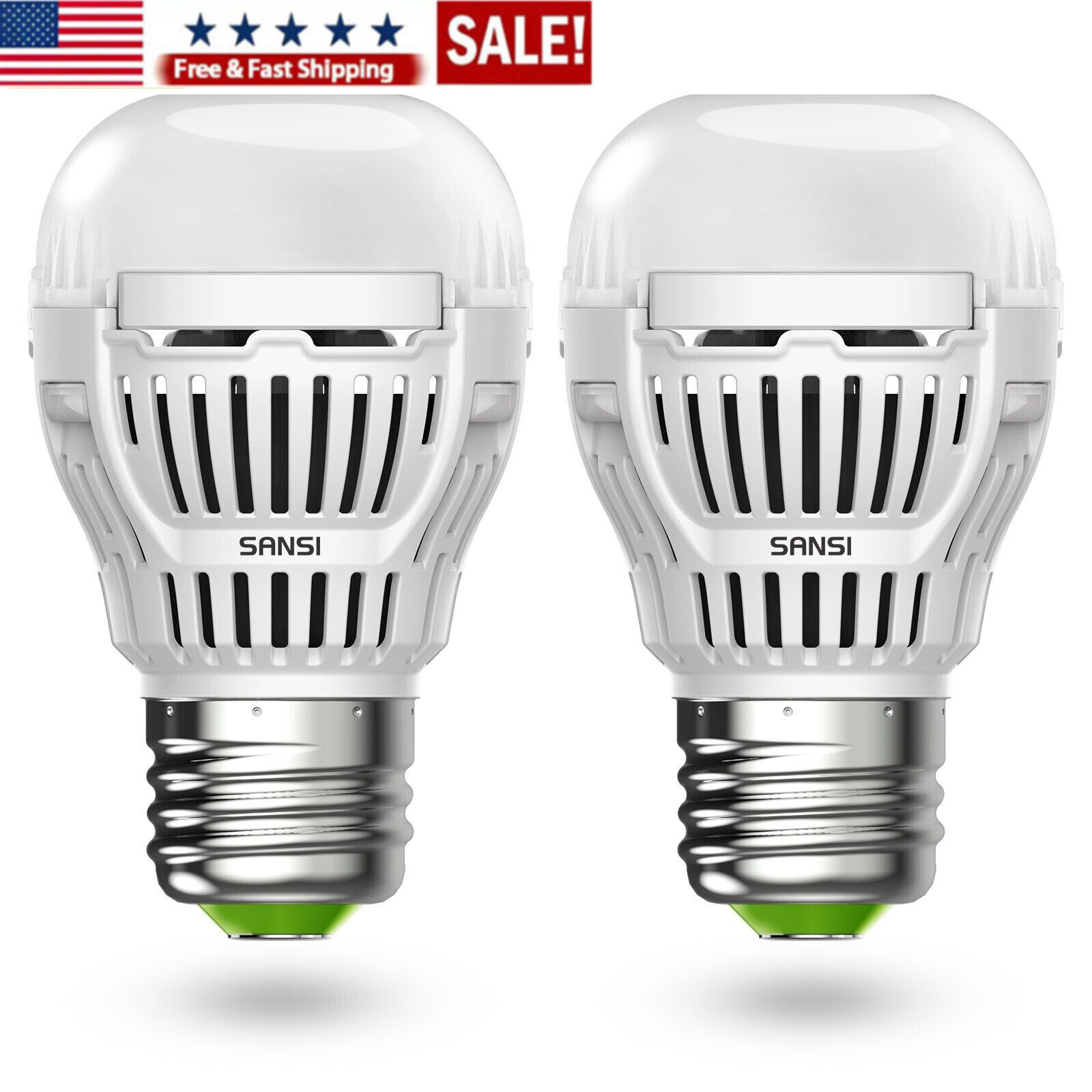 4-Pack Dusk to Dawn LED Light Bulb Automatic On/Off Sensor Bulbs 5000K Daylight gallery