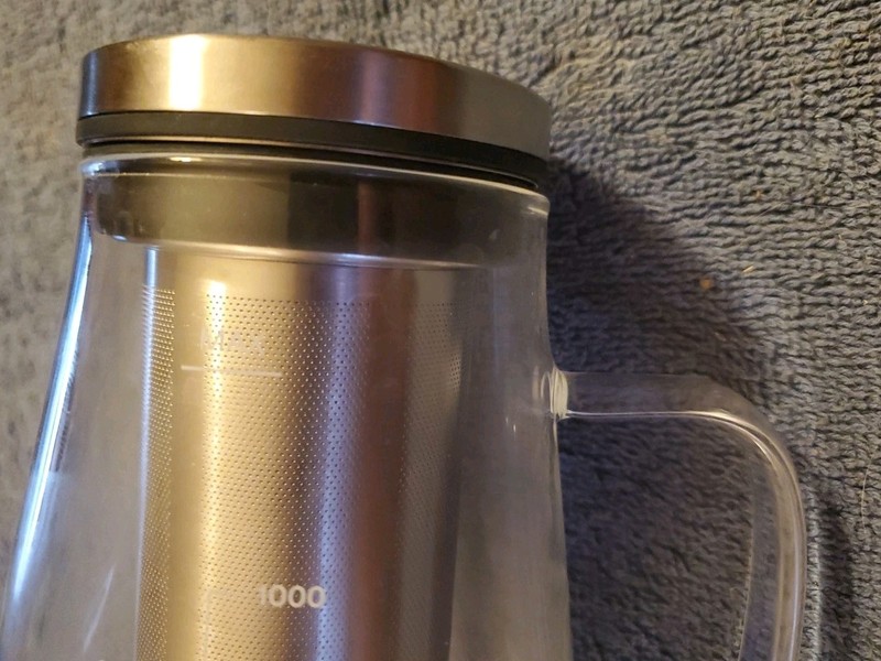 RJ3 4 Cup Ovalware Airtight Cold Brew Iced Coffee Maker 1 Liter + Ice Tea Pot gallery