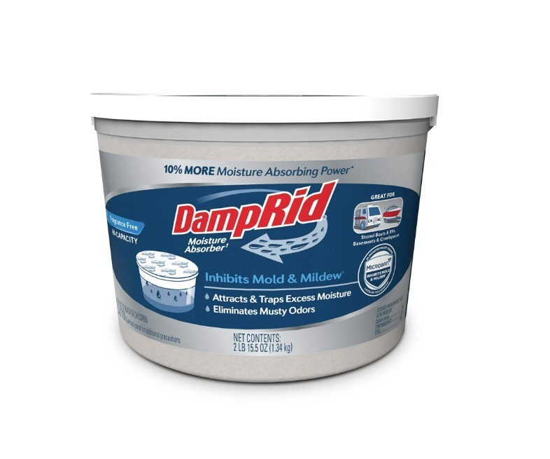 DampRid Hi-Capacity Moisture Absorber – Fragrance Free – 2LB 15.5OZ gallery
