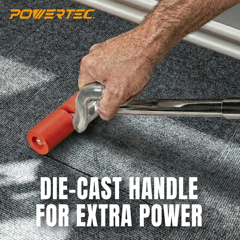 POWERTEC Extendable Roller 17"-27" Heavy-Duty Flooring Seam Press Roller (71033) gallery
