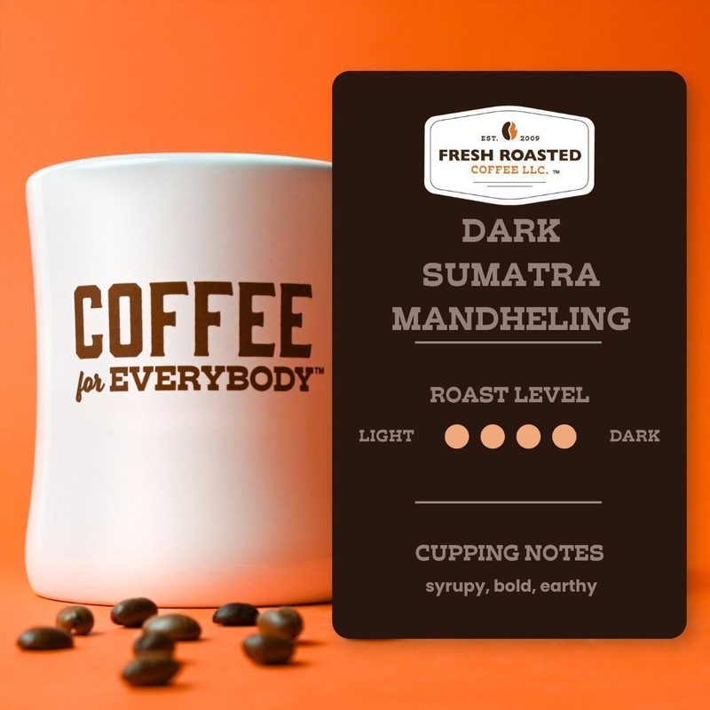 Dark Sumatra Mandheling | Single Origin Coffee | Fresh Roasted Coffee gallery