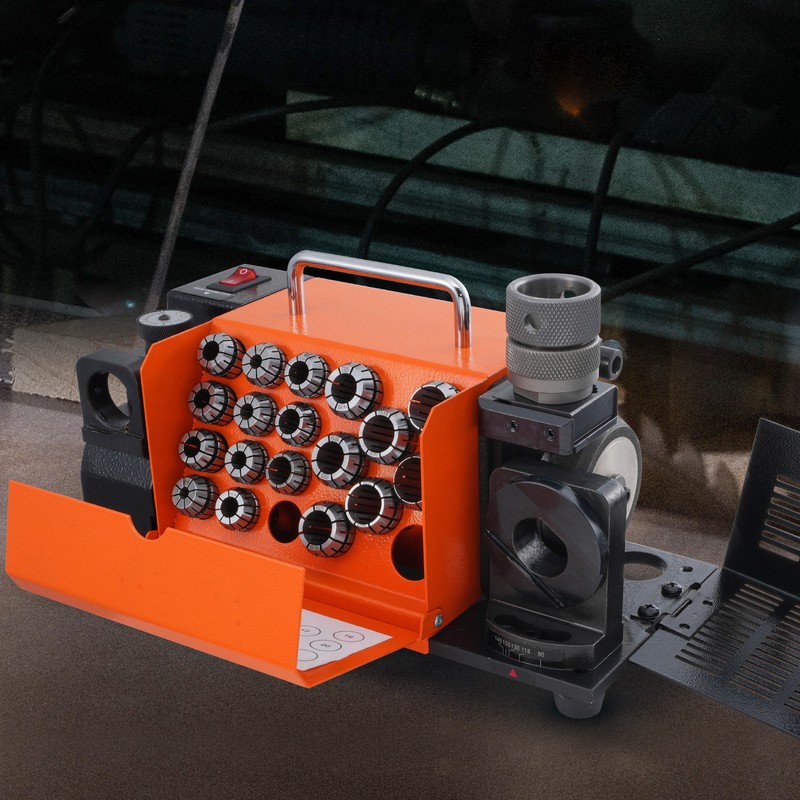 MR-20G Drill Bits Sharpener 3-20mm Bits Grinder Sharpener & 18 Collets gallery