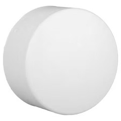 Pvc Socket Cap, Hub, 4 In Pipe Size, 1Wkk9