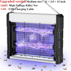 Electric Bug Zapper, Electric Fly Zapper Removable Tray USB Powerful Indoor Bug