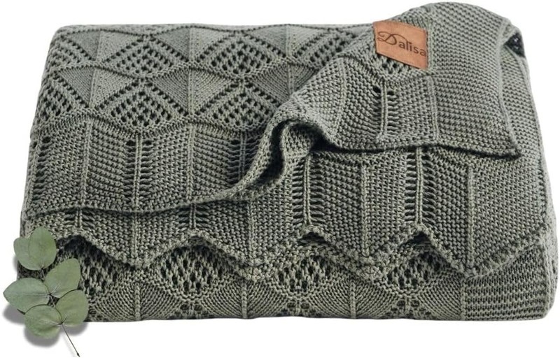 Dalisa Lyocell Tencel Throw Blanket – 150x200cm Pepper Green, NEW & Unused (14) gallery