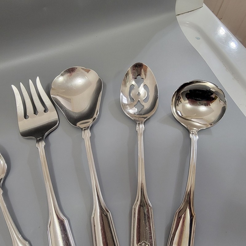 Oneida CLASSIC SHELL C Stainless Cube Flatware Silverware Glossy UCHOOSE 1625 gallery