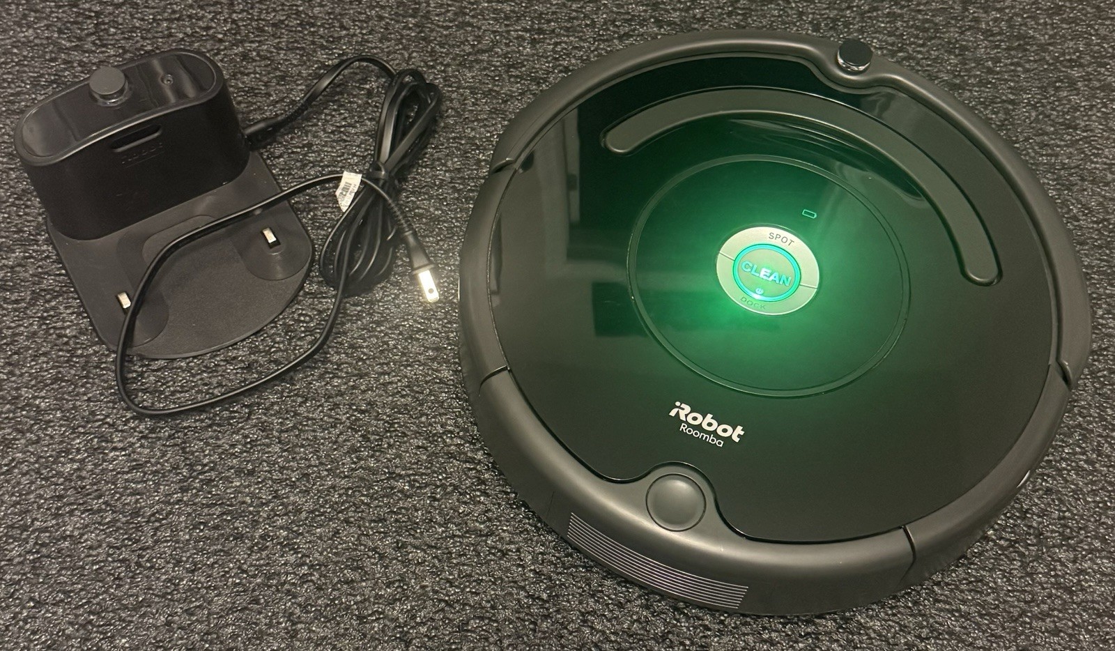 iRobot Roomba 675 Wi-Fi Connected Robot Vacuum Black w/ Charger gallery