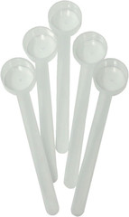 1 Teaspoon (1/3 Tablespoon | 5 Ml) Long Handle Plastic Measuring Spoon for Coffe