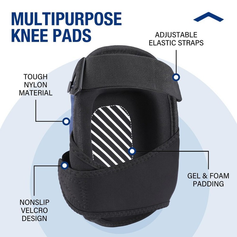 WORKPRO Knee Pads for Work Safety Construction Kneepads Gel Cushion Foam Padding gallery