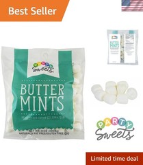White Buttermints, 14 Ounce, Appx. 100 pieces from