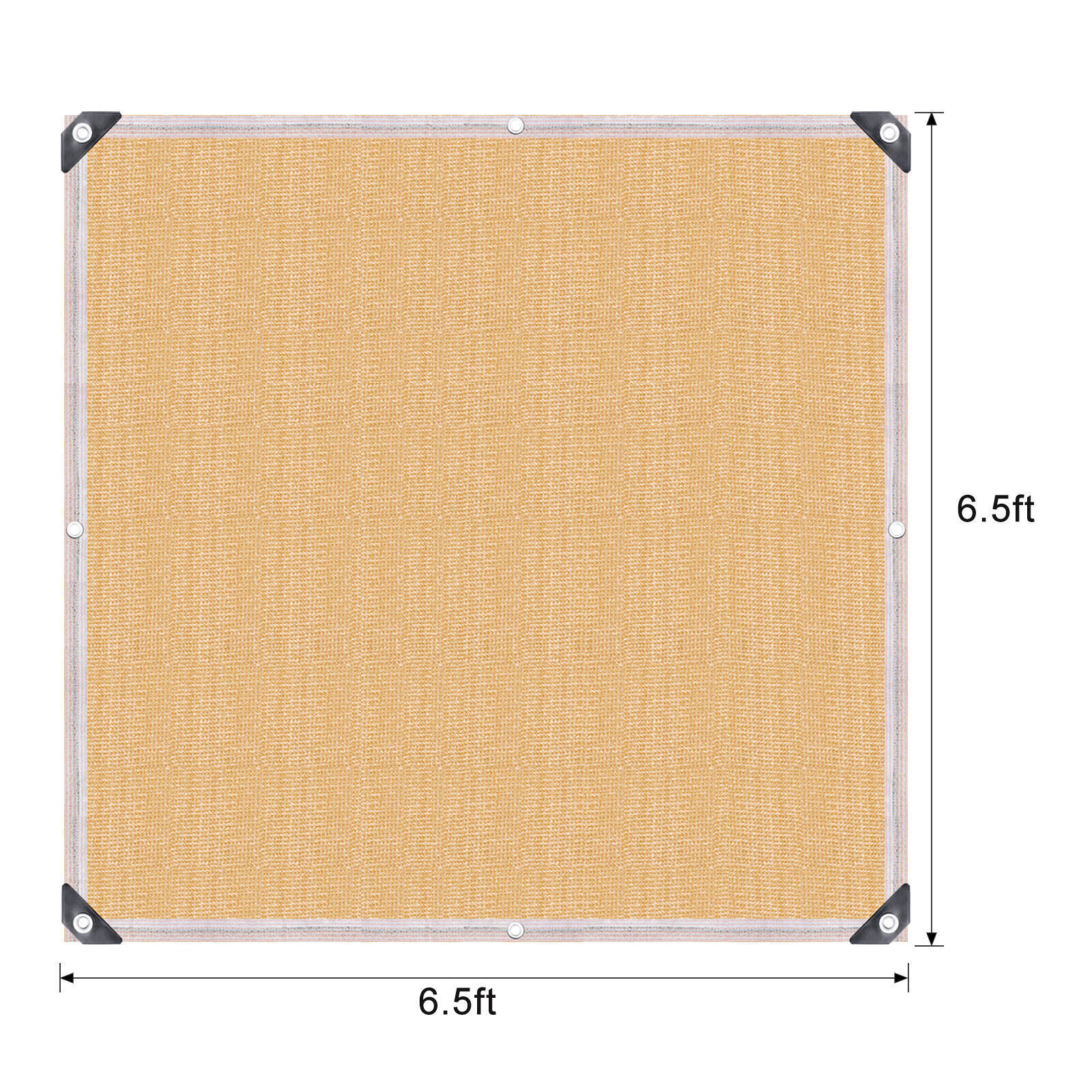 90% Sunblock Shade Cloth UV Resistant Net w/ Grommets for Garden Patio Outdoor gallery