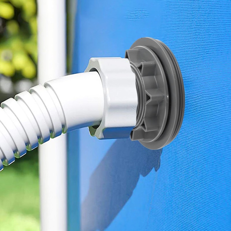 Complete Threaded Inlet Connector Kit for Intex Swimming Pools and Pumps gallery