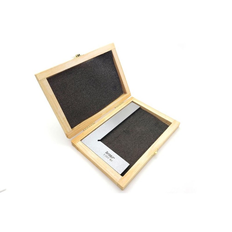 Taytools Stainless Steel Thick Flat Machinist Engineer Squares DIN 875/0 4" x 3" gallery