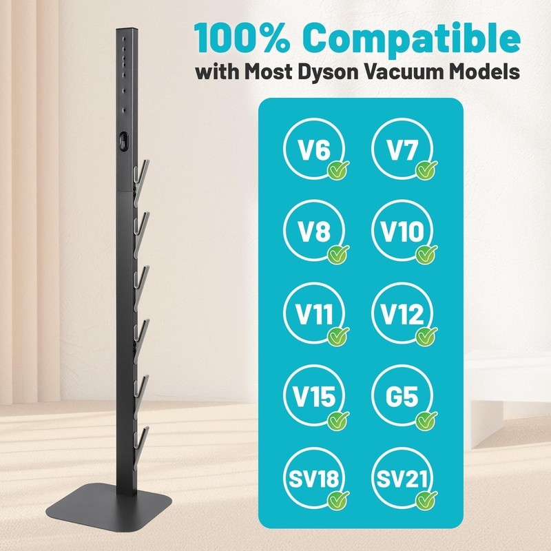 Vacuum Stand Holder for Gen5 V8 V15 V12 V11 V10 V7 V6, Metal Floor Docking St... gallery