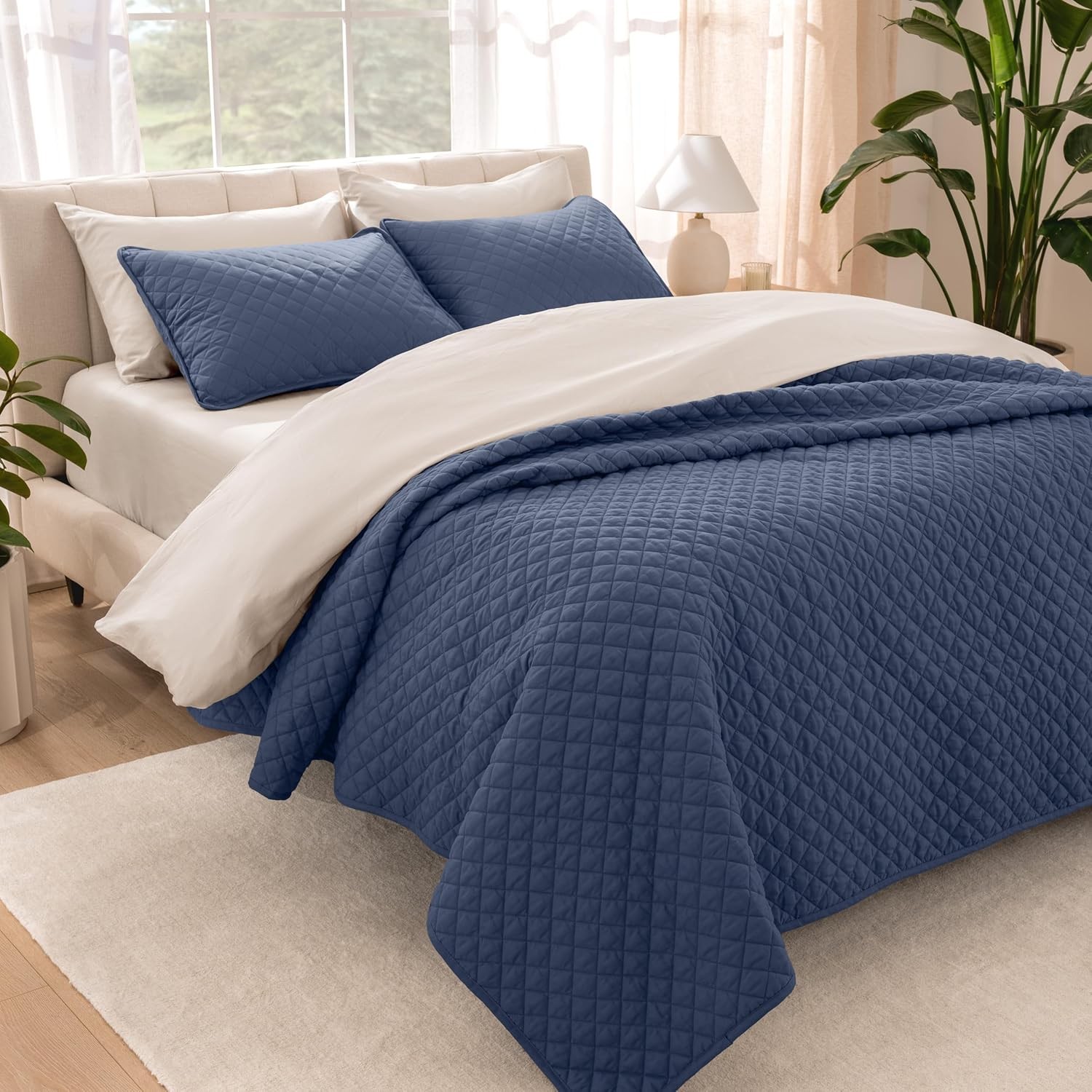 Coverlet Set - Twin/Twin Extra Long - Lightweight Bed Decor - Comforter gallery