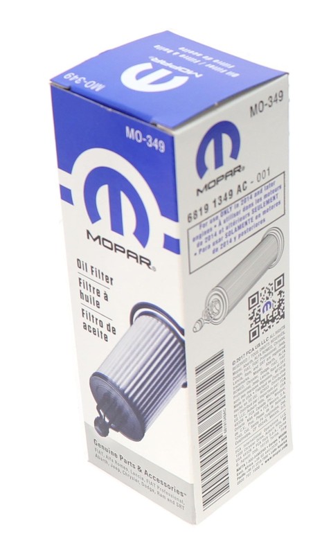 Mopar Oem Oil Filter For Automotive Use No Batteries Required gallery