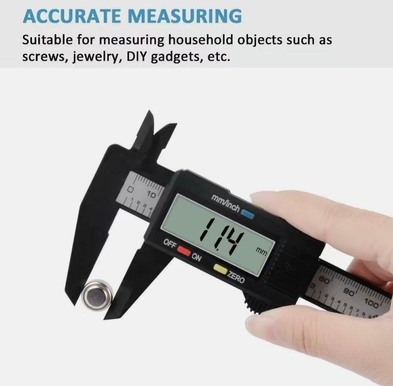 6" 150mm Digital Caliper Micrometer LCD Gauge Vernier Electronic Measuring Tool gallery