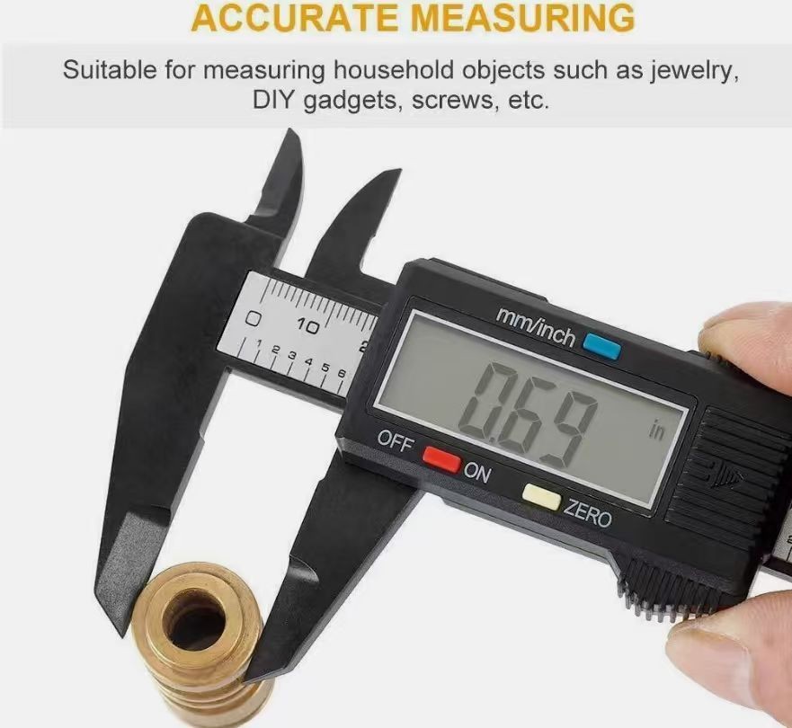 6" 150mm Digital Caliper Micrometer LCD Gauge Vernier Electronic Measuring Tool gallery
