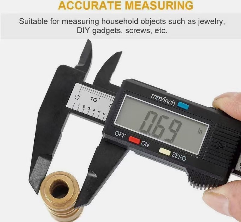6" 150mm Digital Caliper Micrometer LCD Gauge Vernier Electronic Measuring Tool gallery