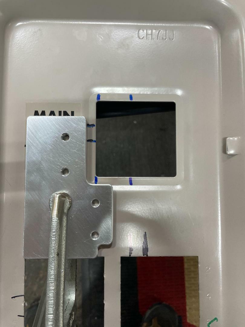 Generator Interlock Kit , Cutler Hammer 200 amp panel W/ vertical main breaker gallery