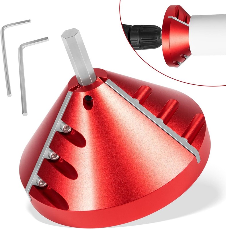 2 in 1 PVC Deburring Tool Inner-Outer Pipe Chamfer Reamer Plumbing Tool ABS PP gallery