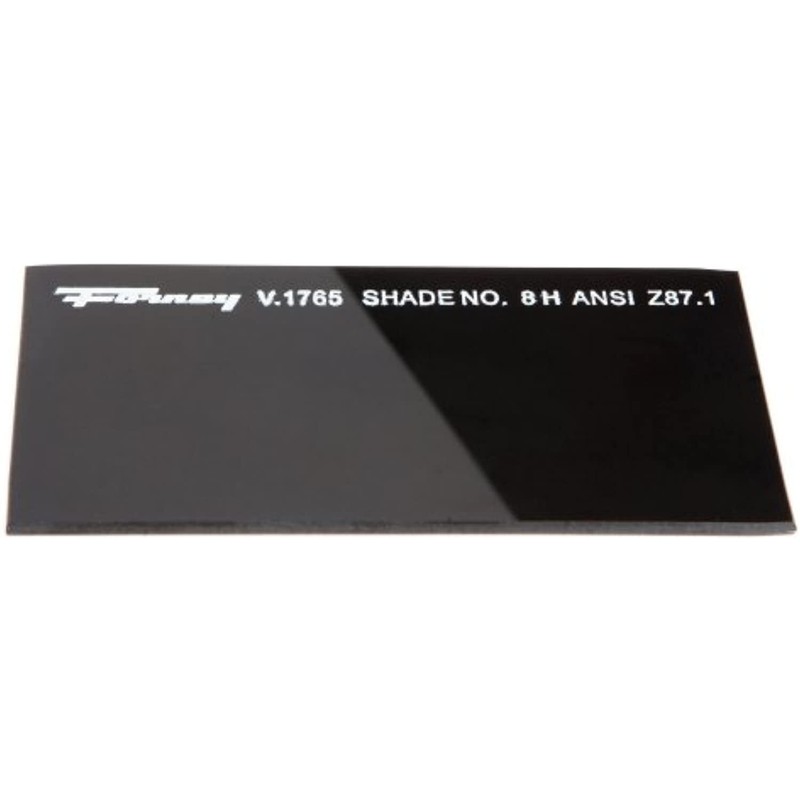 Forney 57008 Lens Replacement Hardened Glass, 4-1/4-Inch-by-2-Inch, Shade-8 , gallery