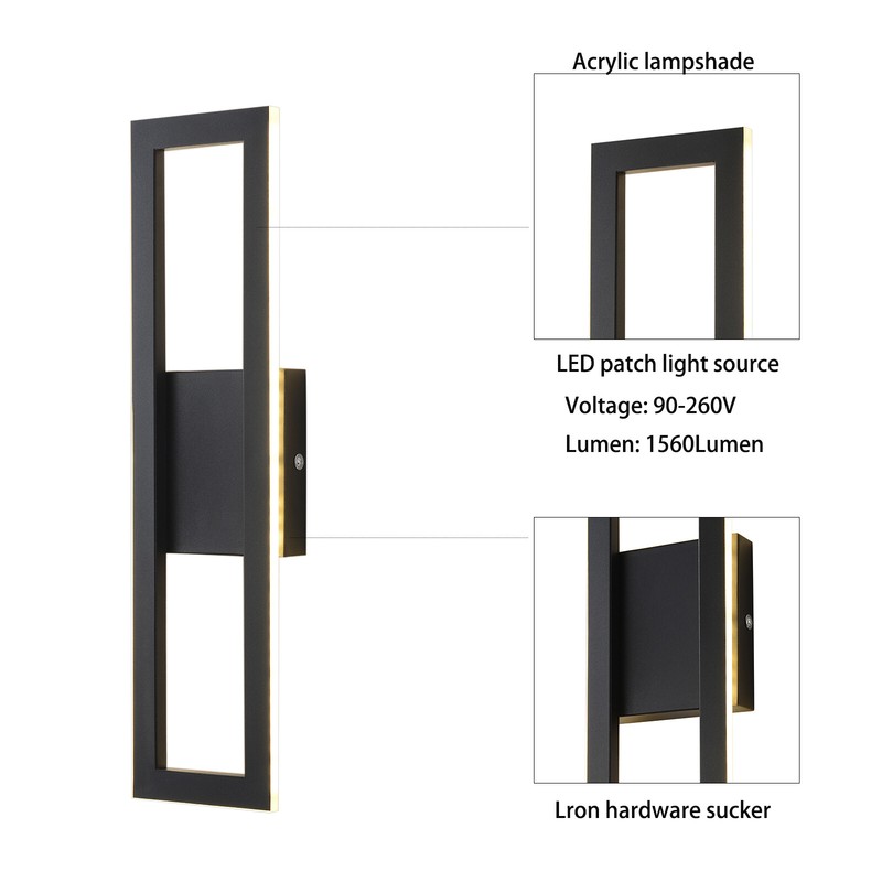 LED Wall Light Indoor Cube Modern Bedroom Living Room Wall Sconce Lamp Dimmable gallery